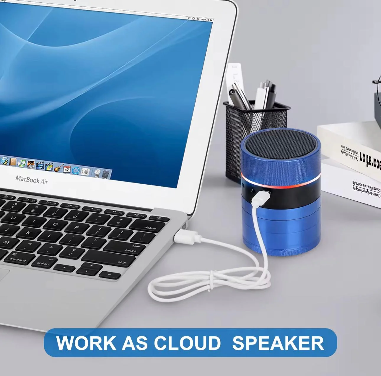 LED Bluetooth Speaker Grinder - Grind. Shine. Listen. - Image 6