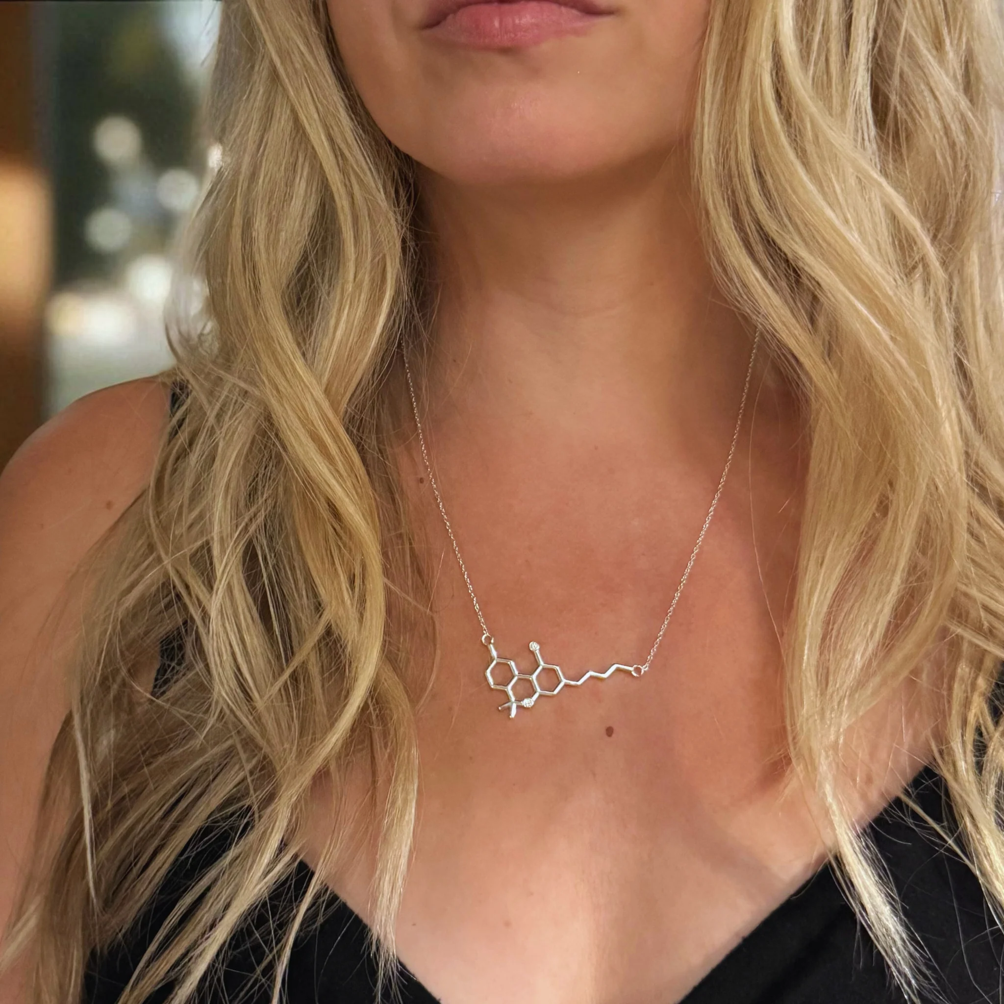 Smoke and Diamondz - 420 Molecule Necklace - Image 3